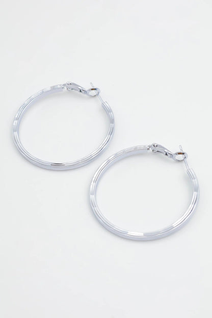 Boucles d’oreilles en acier inoxydable