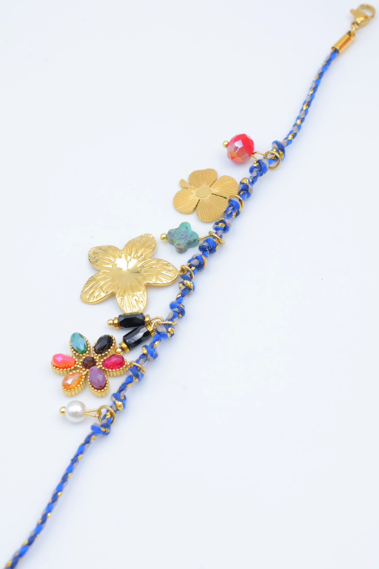 Bracelet en acier inoxydable - BLEU