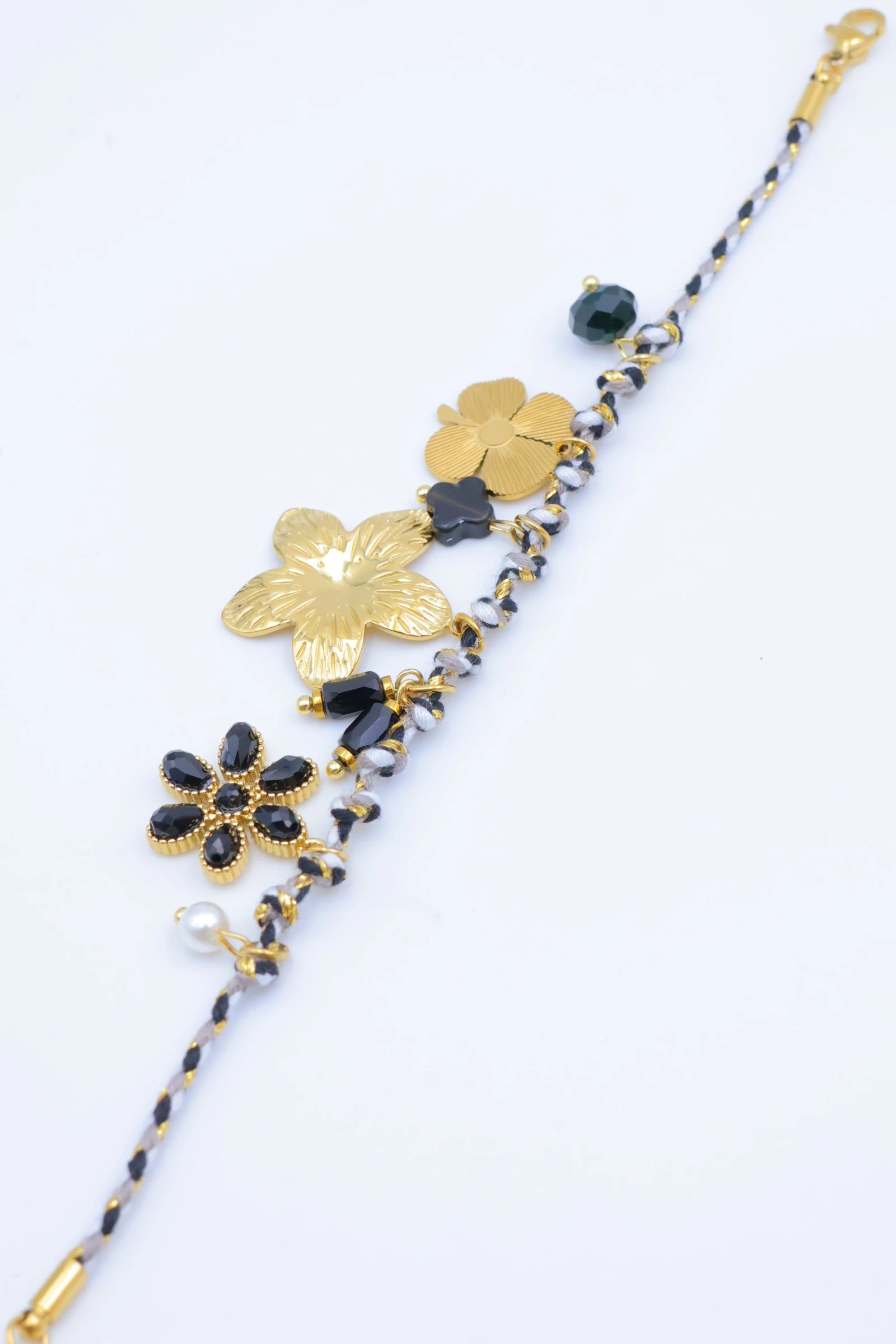 Bracelet en acier inoxydable - NOIR
