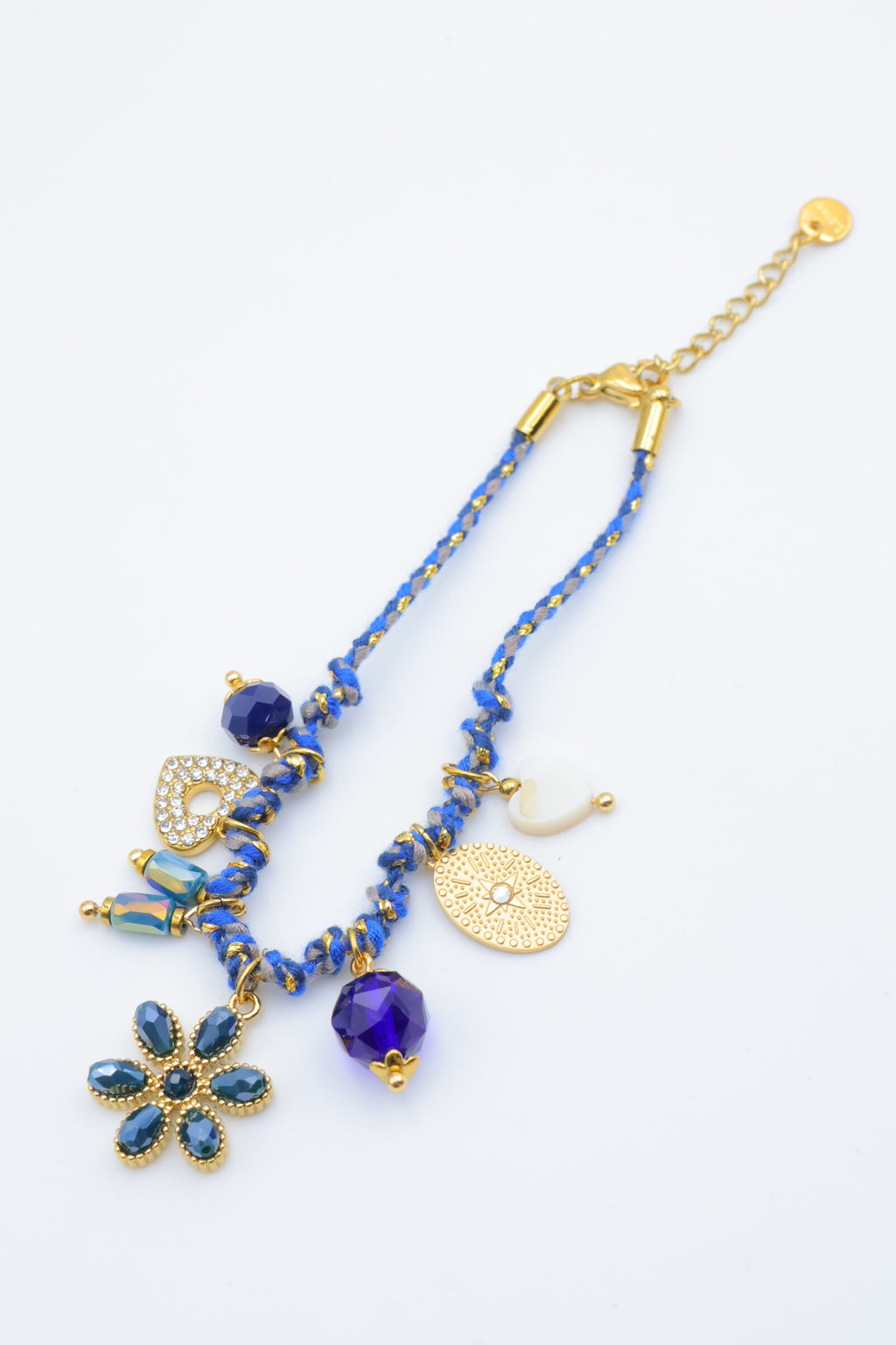 Bracelet en acier inoxydable - BLEU