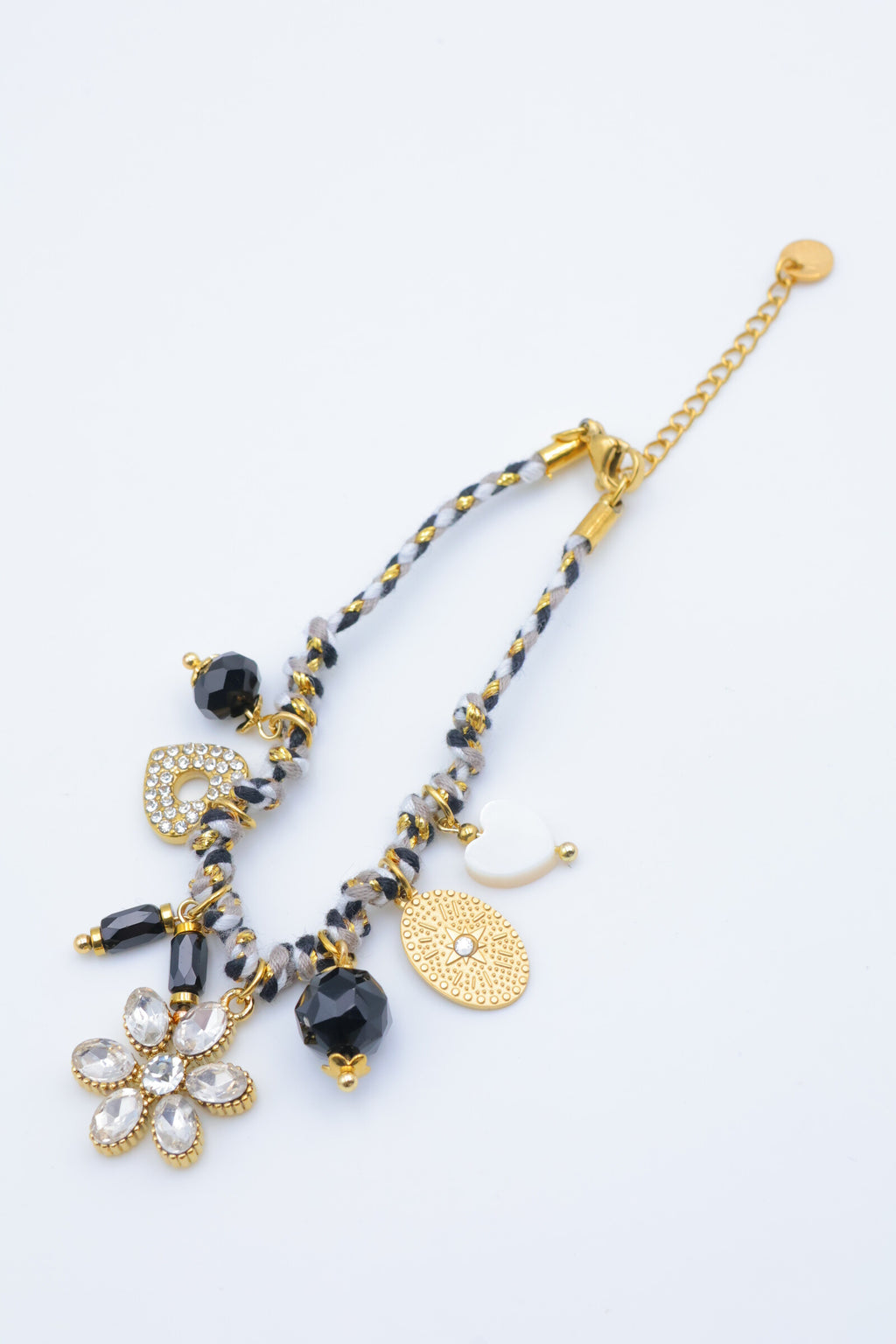 Bracelet en acier inoxydable - NOIR