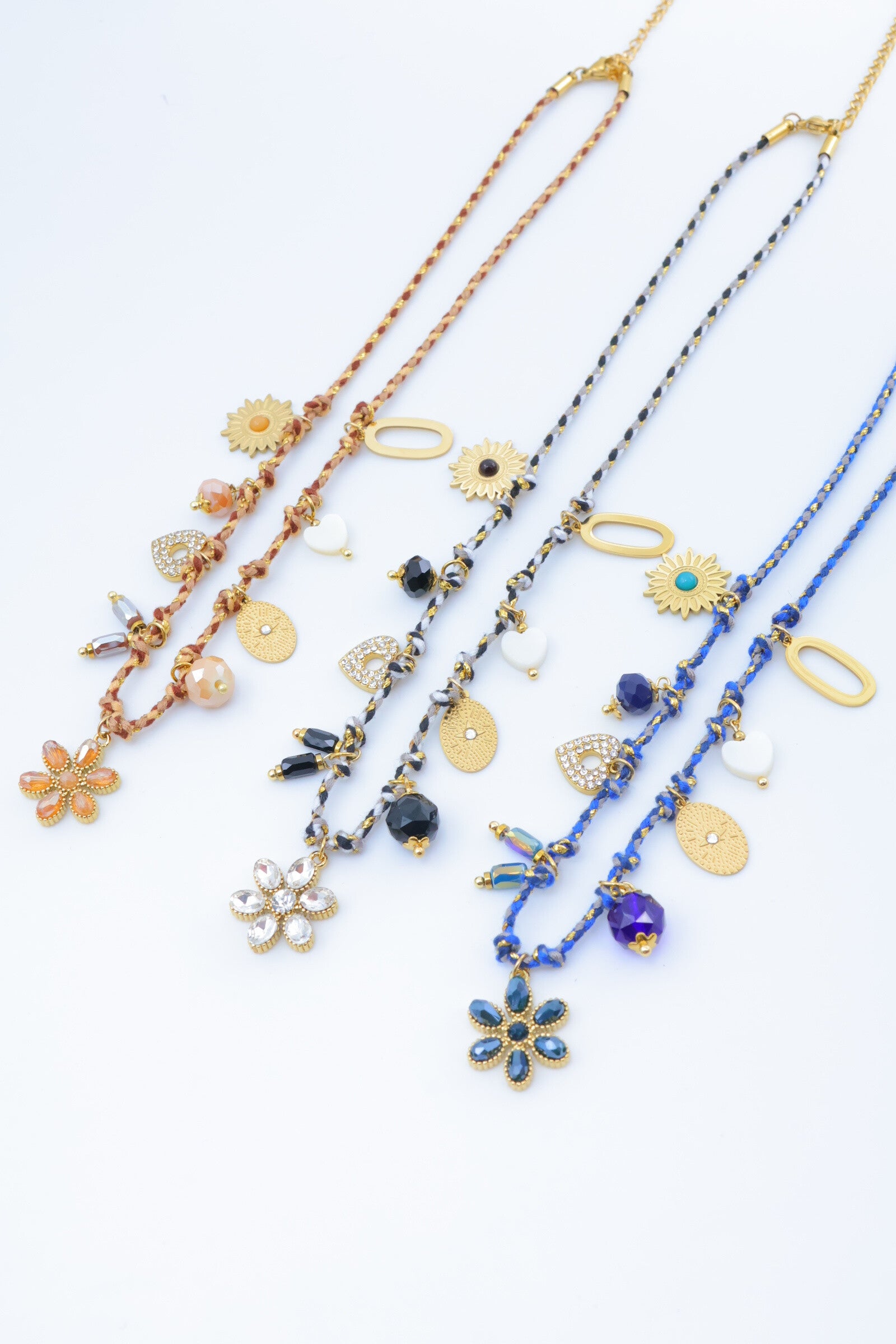 Collier en acier inoxydable - BEIGE