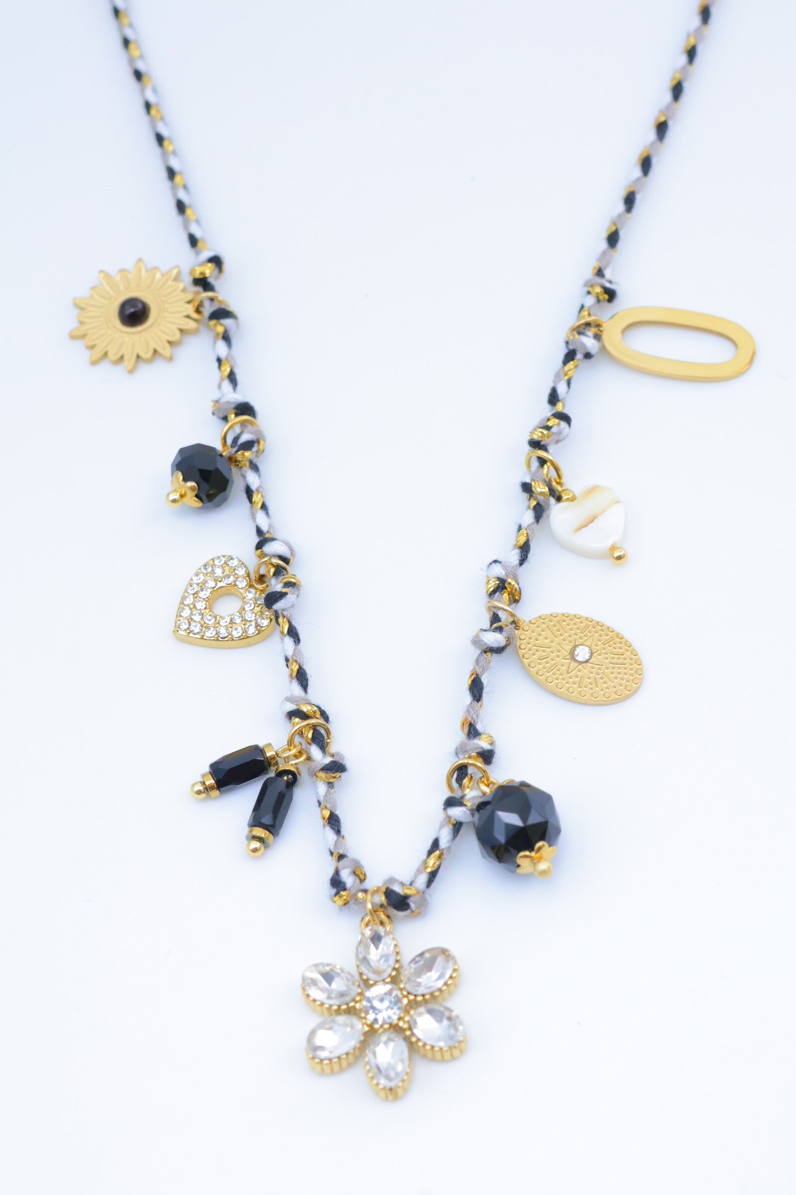 Collier en acier inoxydable - BLEU
