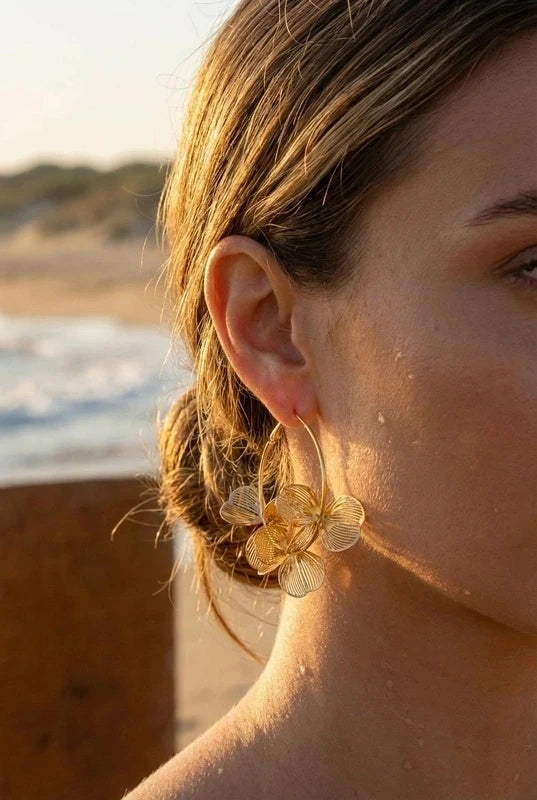 Boucles d’oreilles en acier inoxydable
