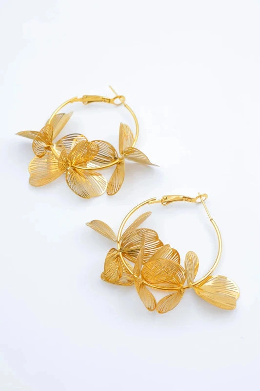Boucles d’oreilles en acier inoxydable