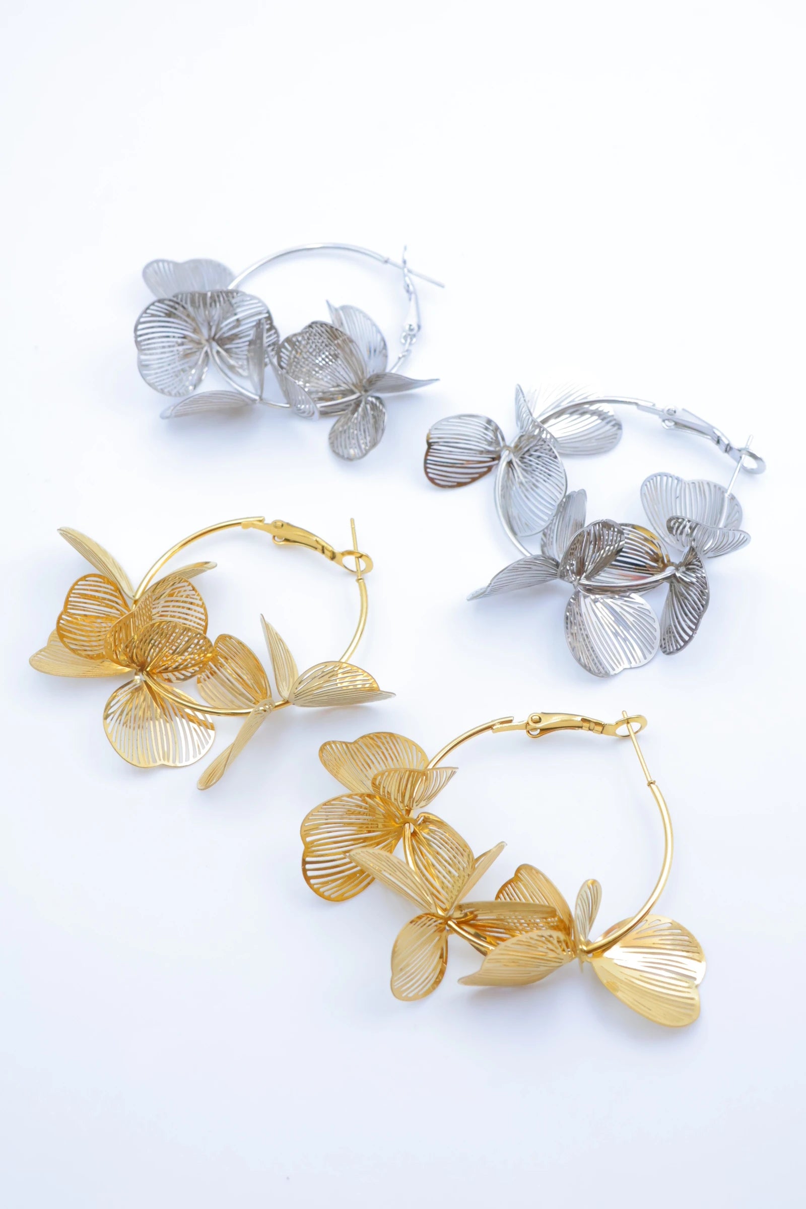 Boucles d'oreilles en acier inoxydable - DORÉ