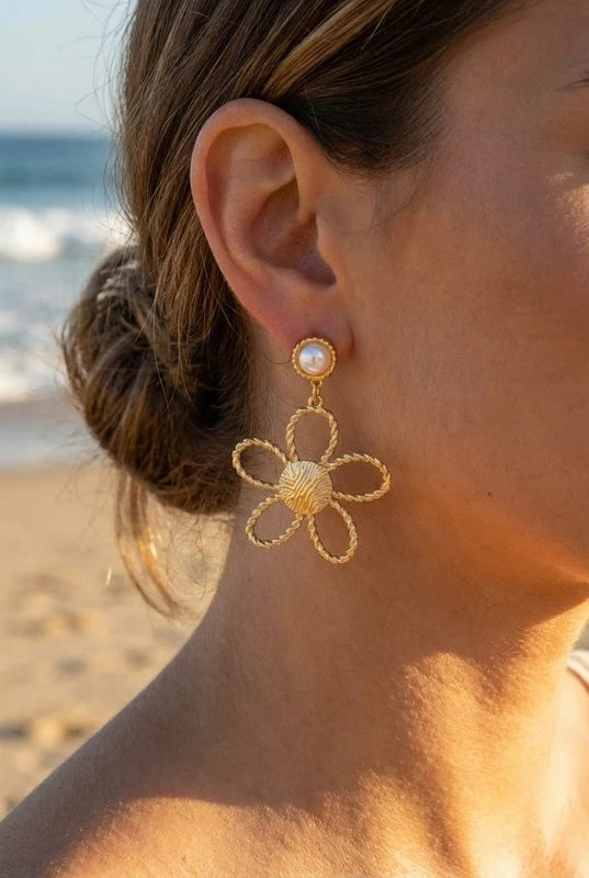 Boucles d’oreilles en acier inoxydable