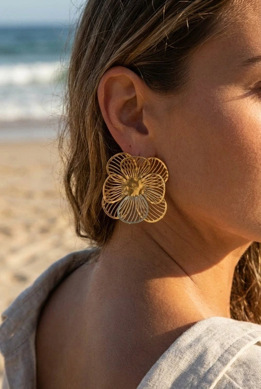 Boucles d’oreilles en acier inoxydable