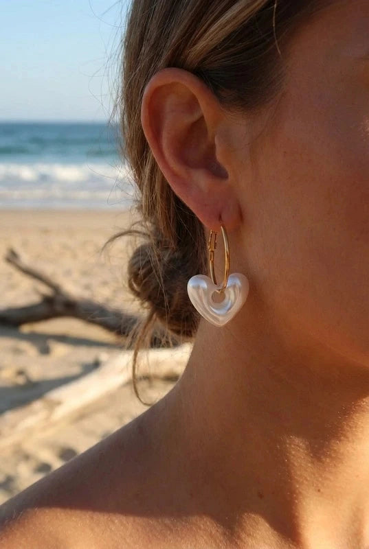 Boucles d’oreilles en acier inoxydable