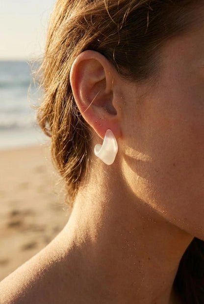 Boucles d’oreilles en acier inoxydable