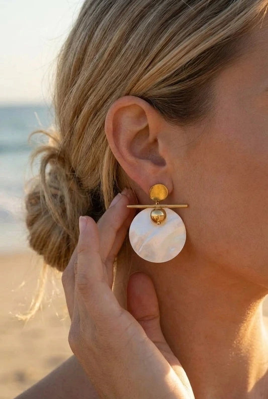 Boucles d’oreilles en acier inoxydable
