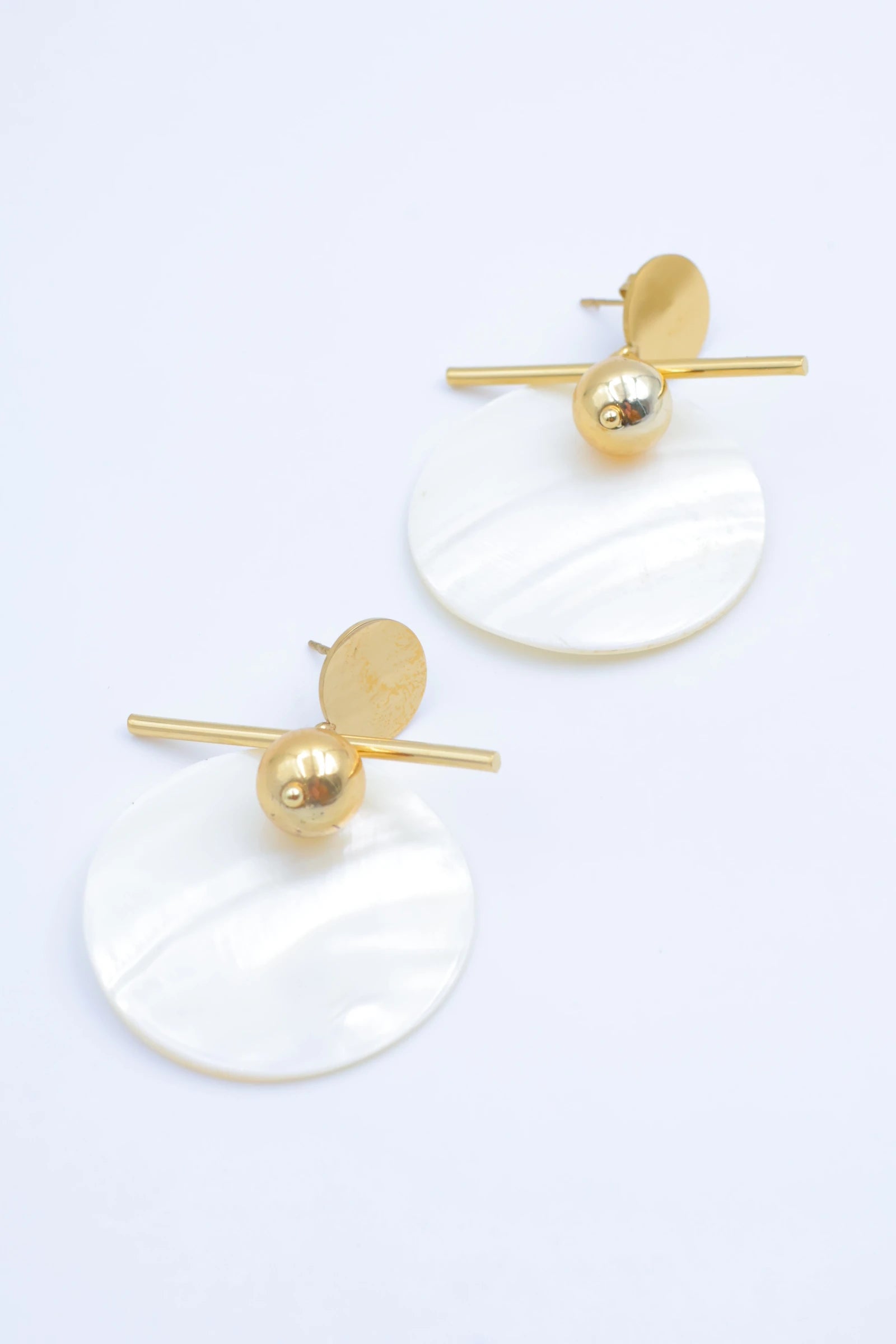Boucles d'oreilles en acier inoxydable - DORÉ
