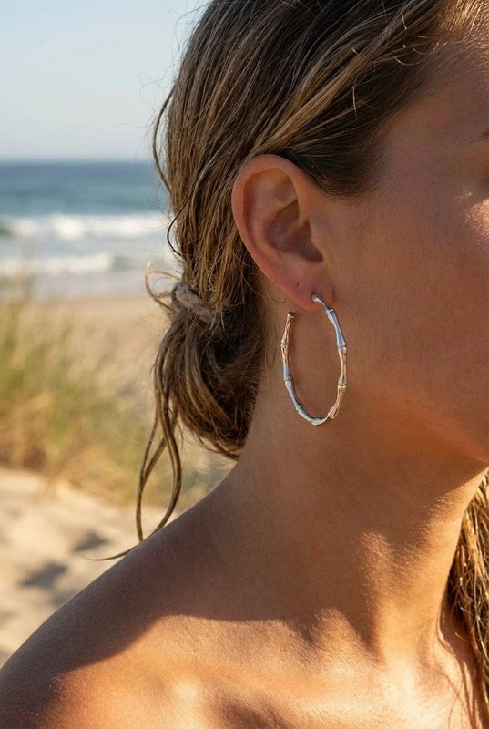Boucles d’oreilles en acier inoxydable