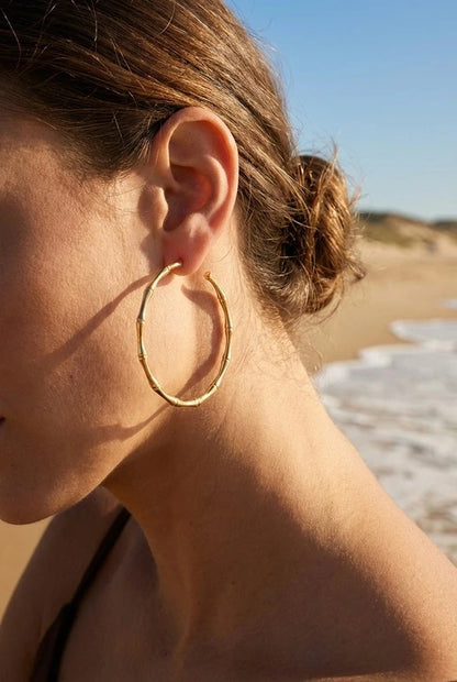 Boucles d’oreilles en acier inoxydable