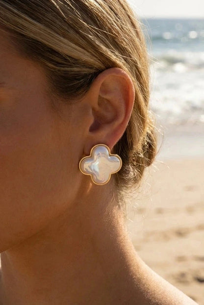 Boucles d’oreilles en acier inoxydable
