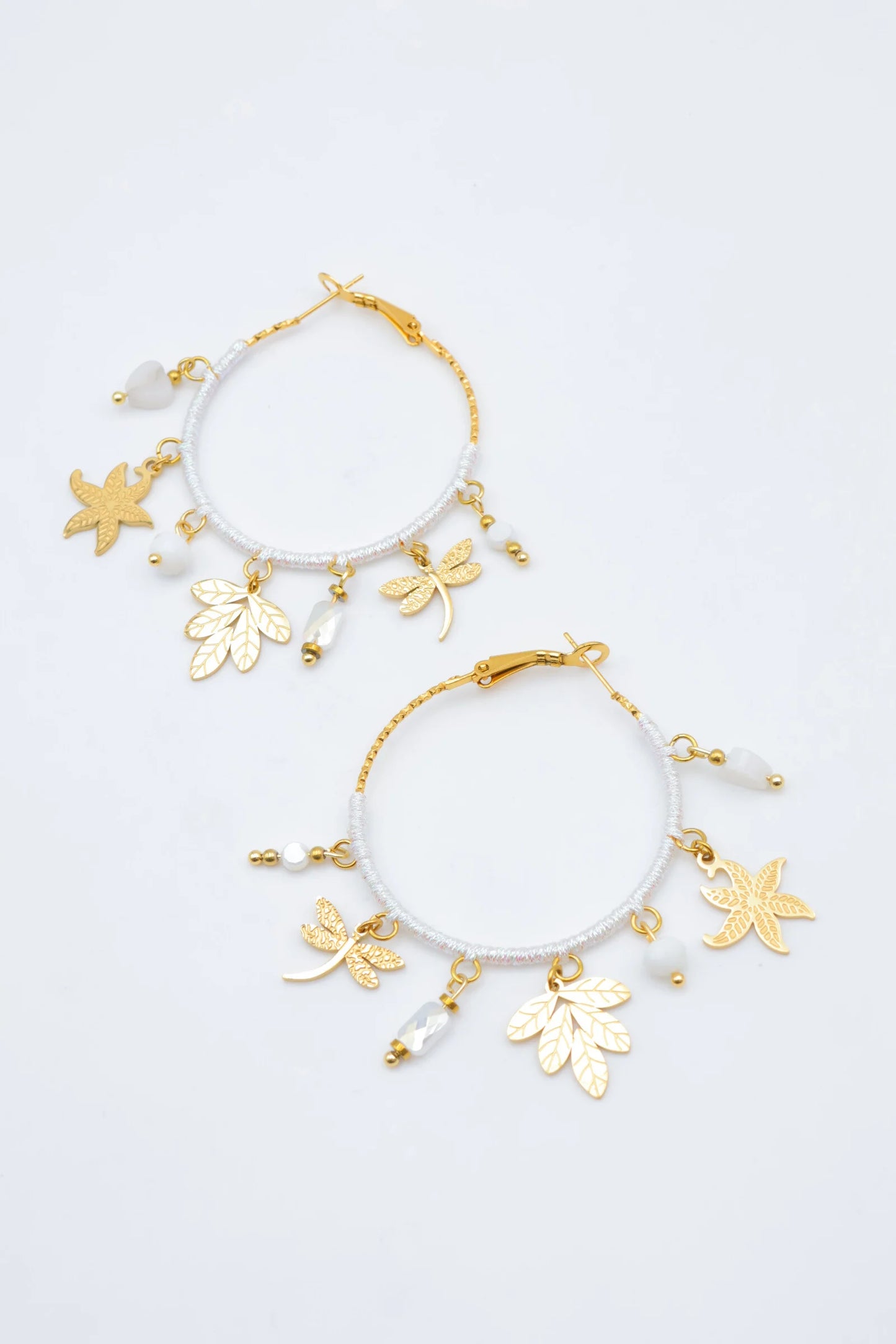 Boucles d’oreilles en acier inoxydable