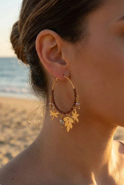 Boucles d’oreilles en acier inoxydable