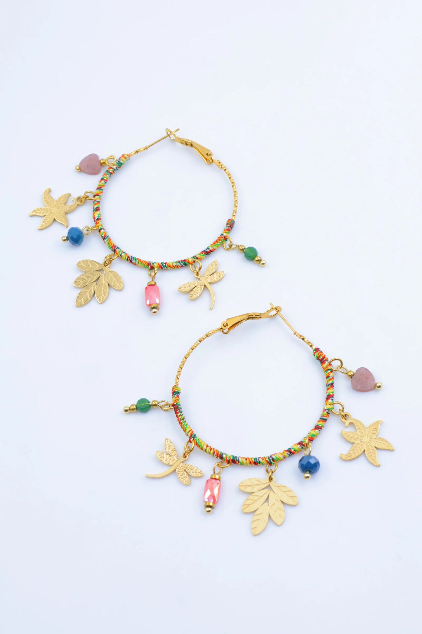 Boucles d’oreilles en acier inoxydable