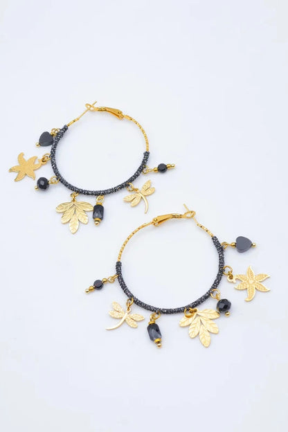 Boucles d’oreilles en acier inoxydable