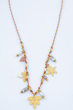 Collier en acier inoxydable - MARRON FONCÉ