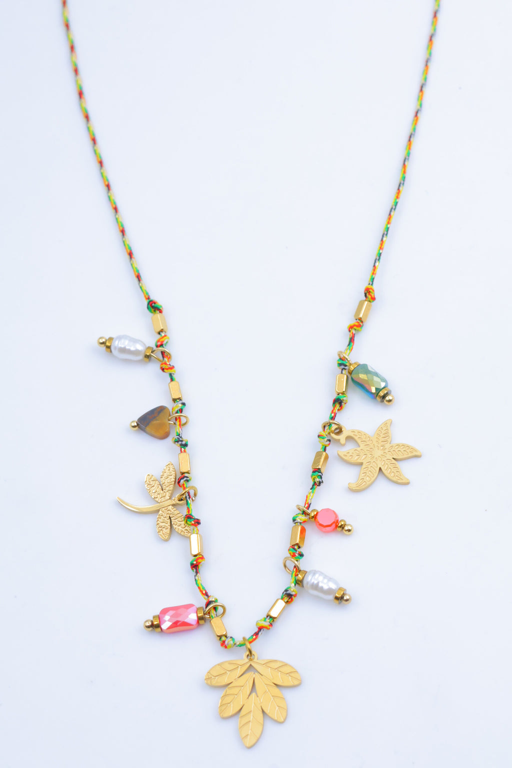 Collier en acier inoxydable - MULTICOLORE