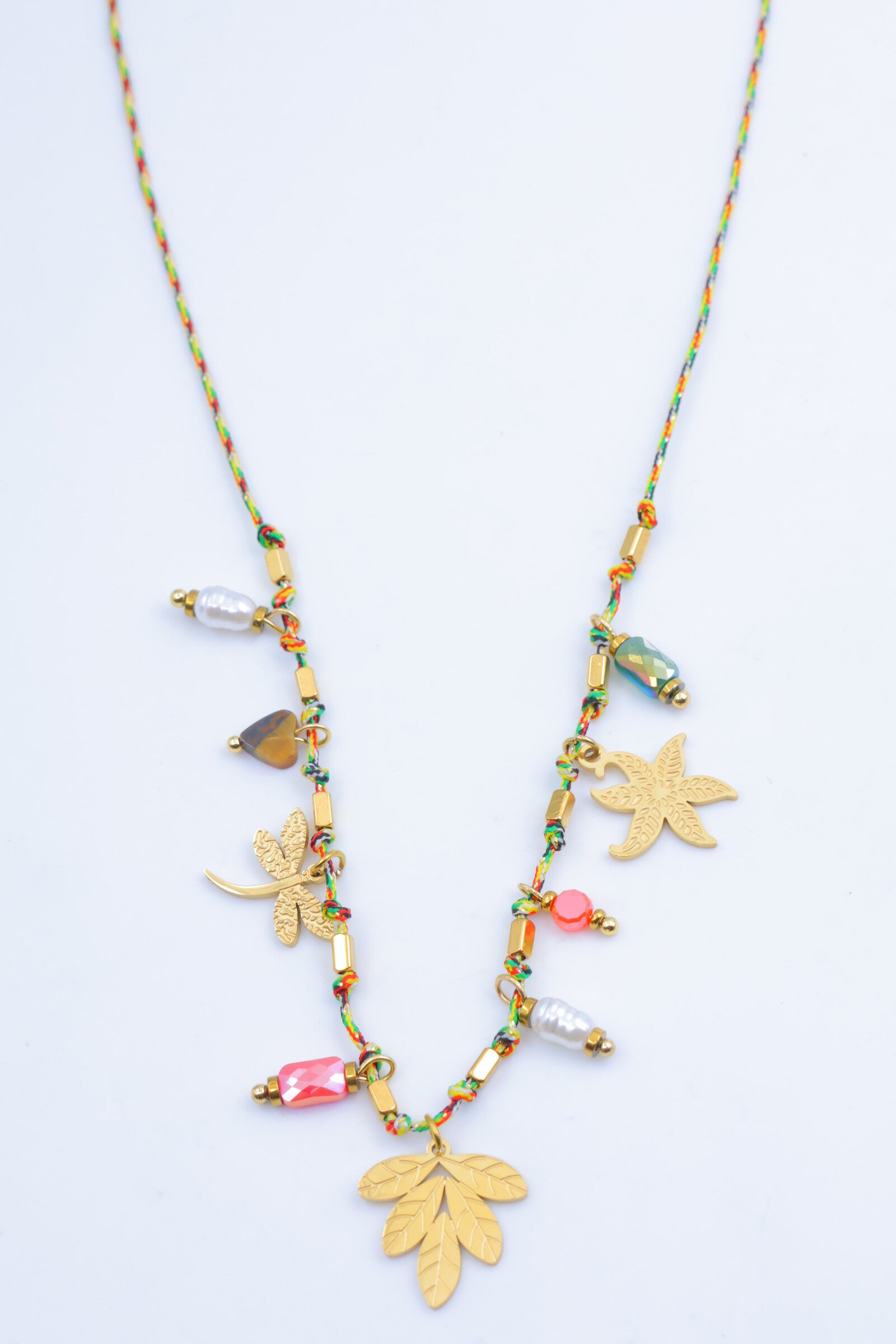 Collier en acier inoxydable - MULTICOLORE