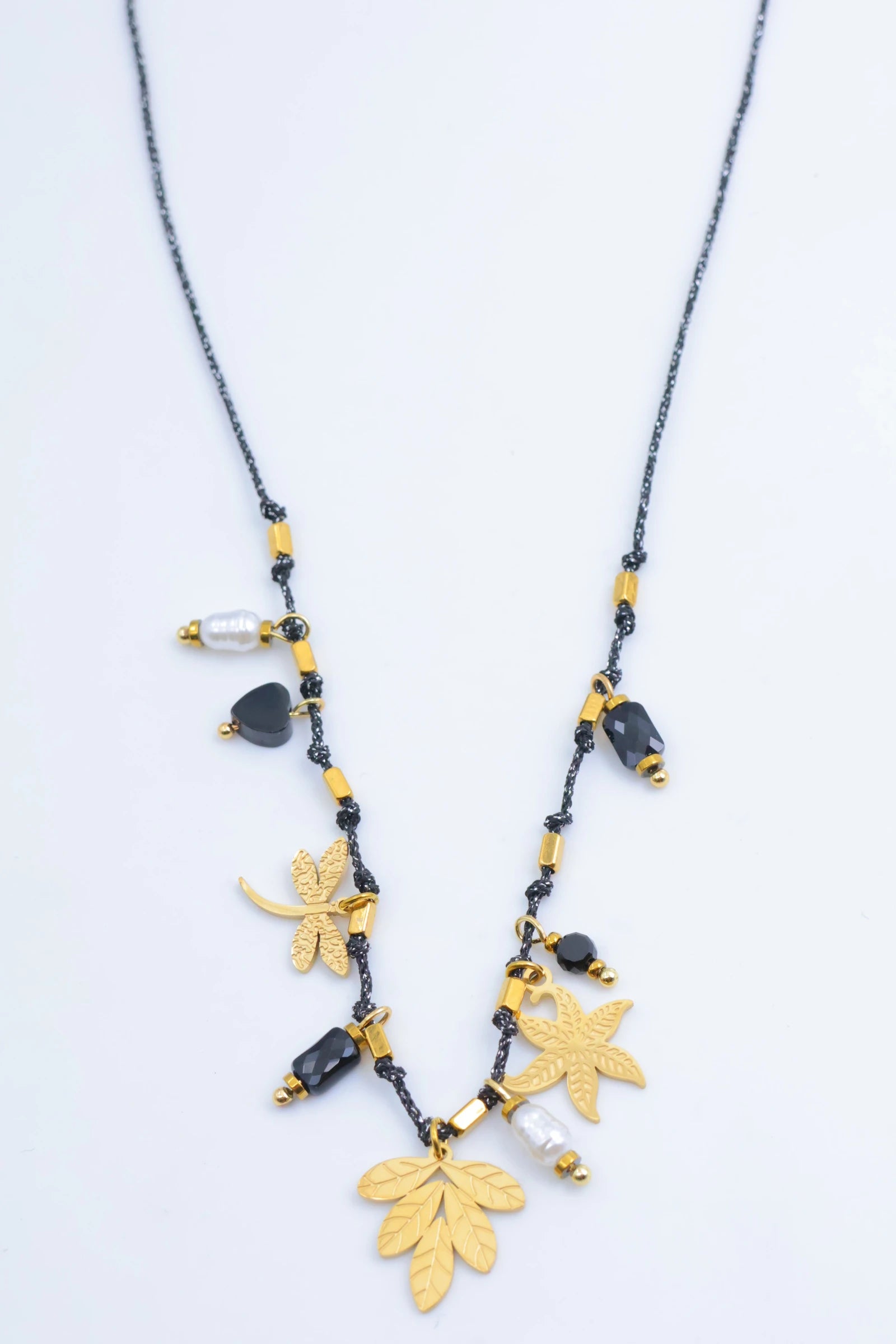 Collier en acier inoxydable - NOIR