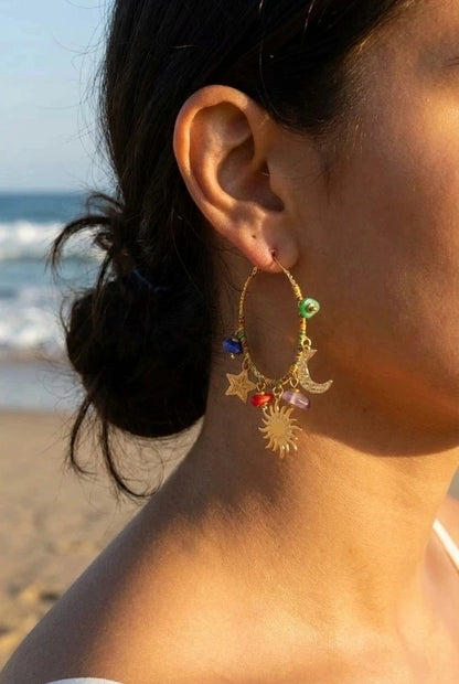 Boucles d’oreilles en acier inoxydable