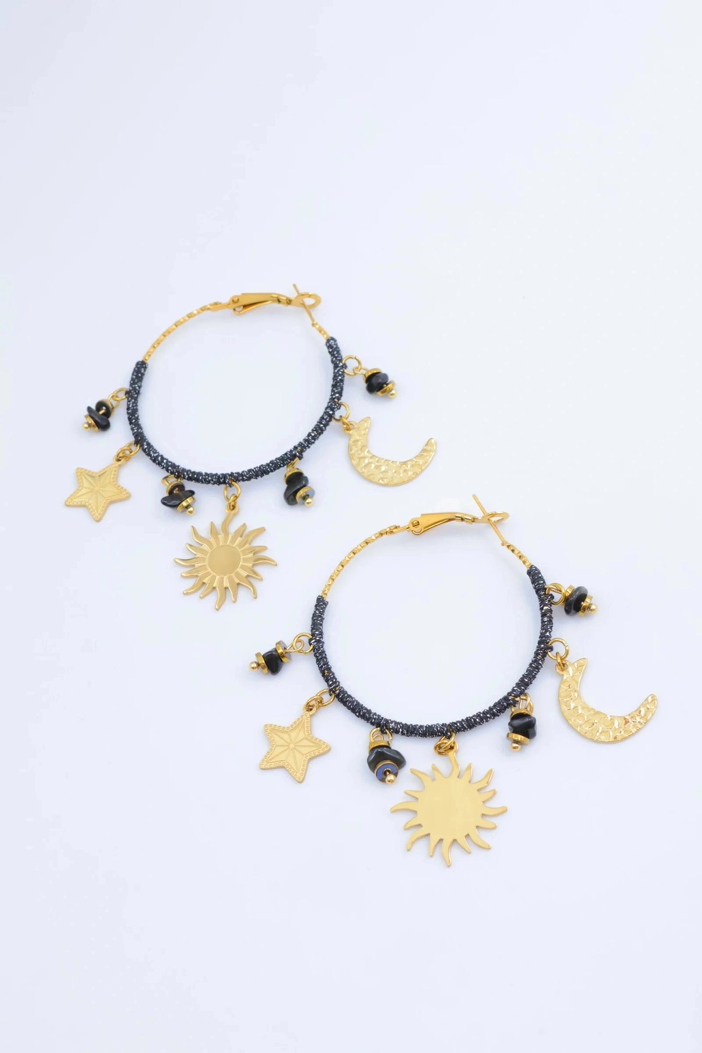 Boucles d’oreilles en acier inoxydable