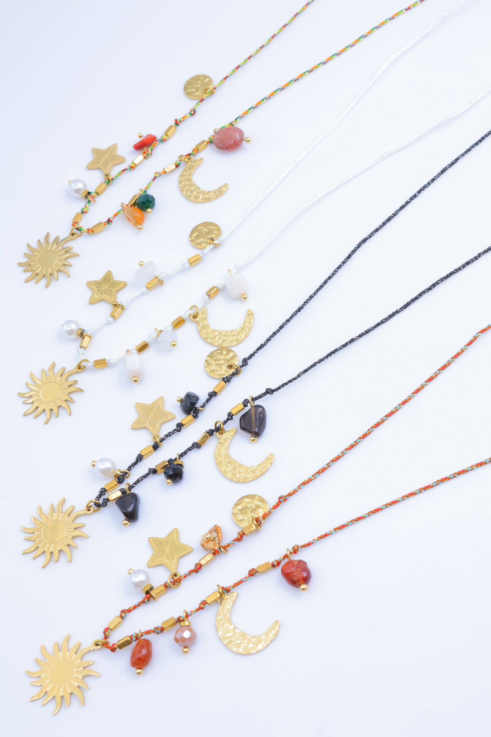 Collier en acier inoxydable - BLANC