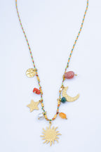 Collier en acier inoxydable - MULTICOLORE