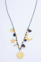 Collier en acier inoxydable - NOIR
