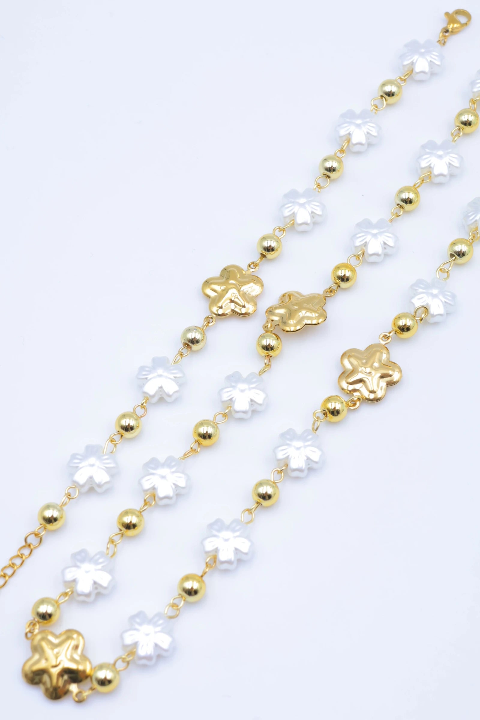 Parure de bijoux en acier inoxydable - DORÉ