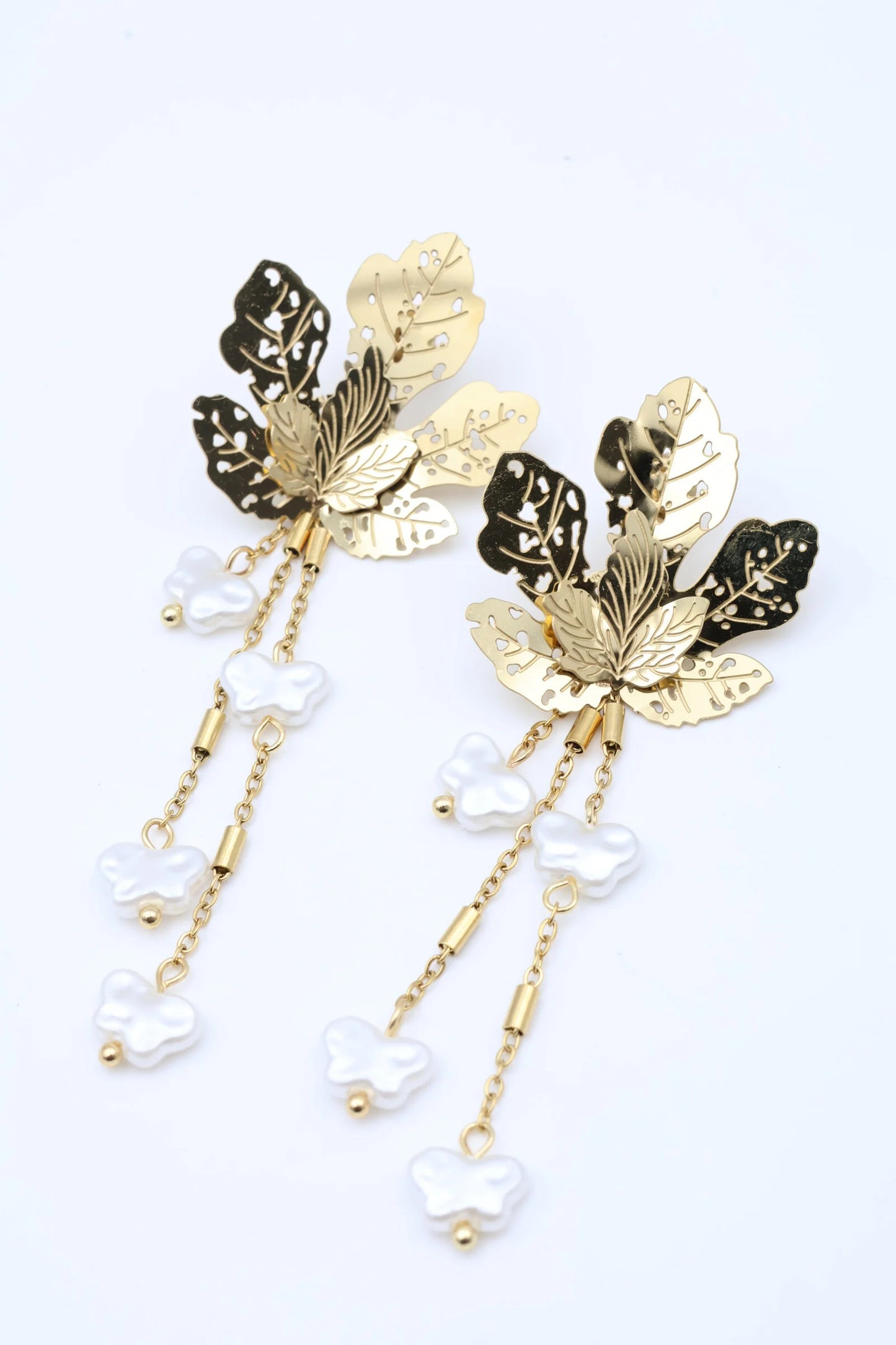 Boucles d’oreilles en acier inoxydable