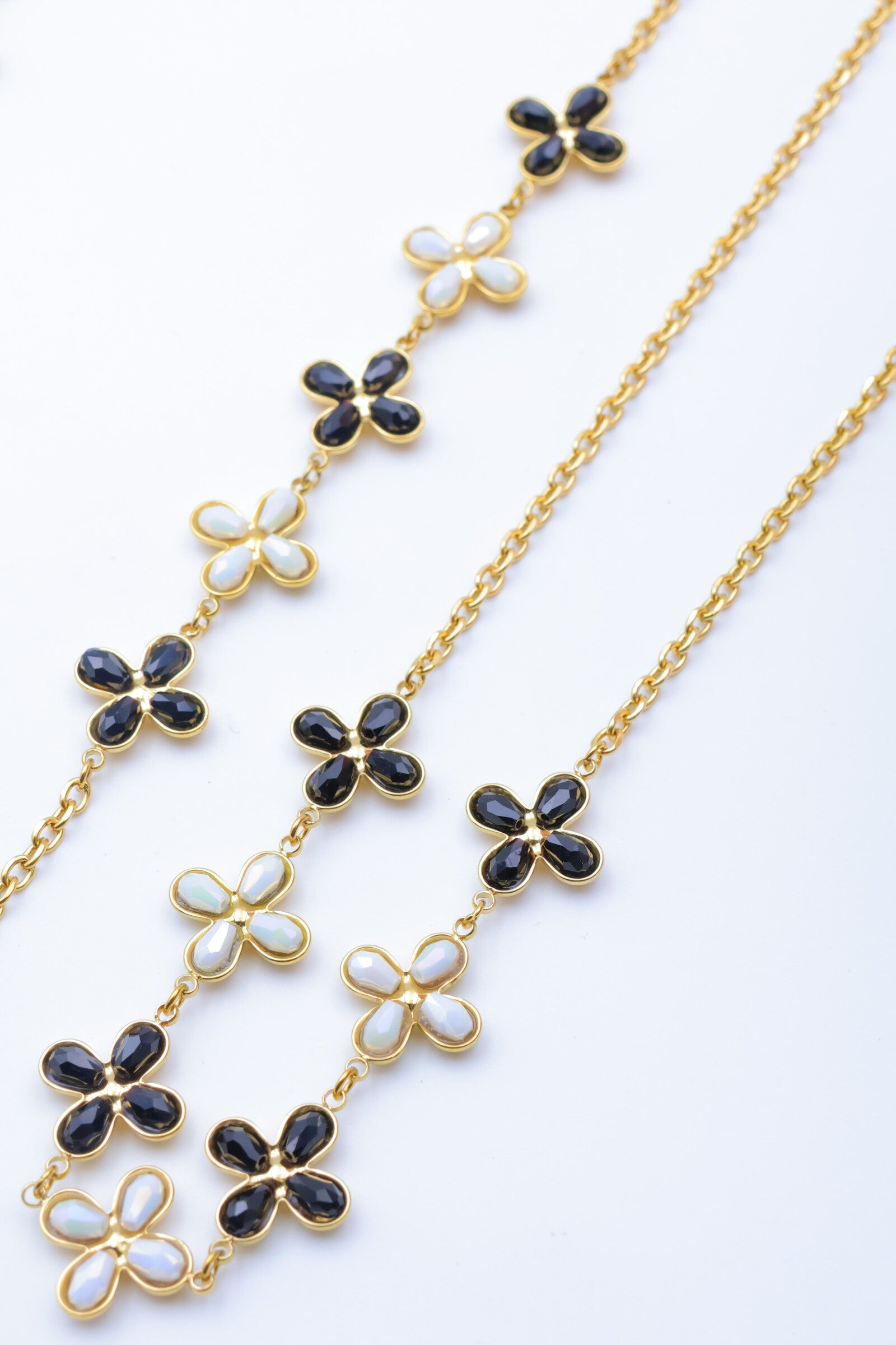 Parure de bijoux en acier inoxydable - NOIR