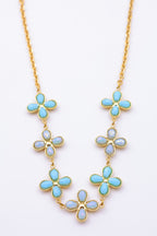 Collier en acier inoxydable - BLEU