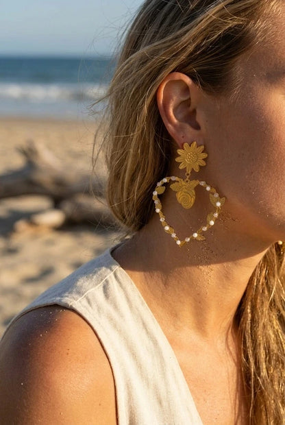 Boucles d’oreilles en acier inoxydable