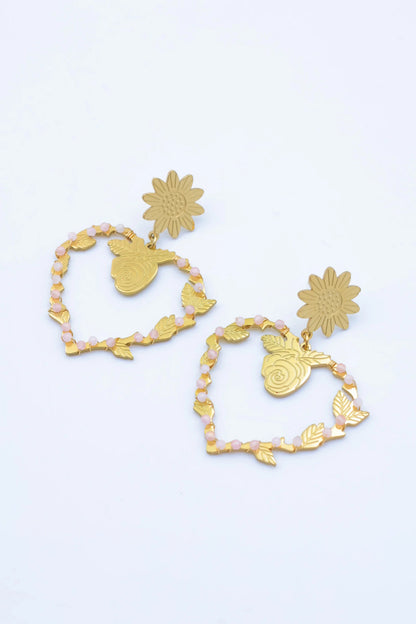 Boucles d’oreilles en acier inoxydable