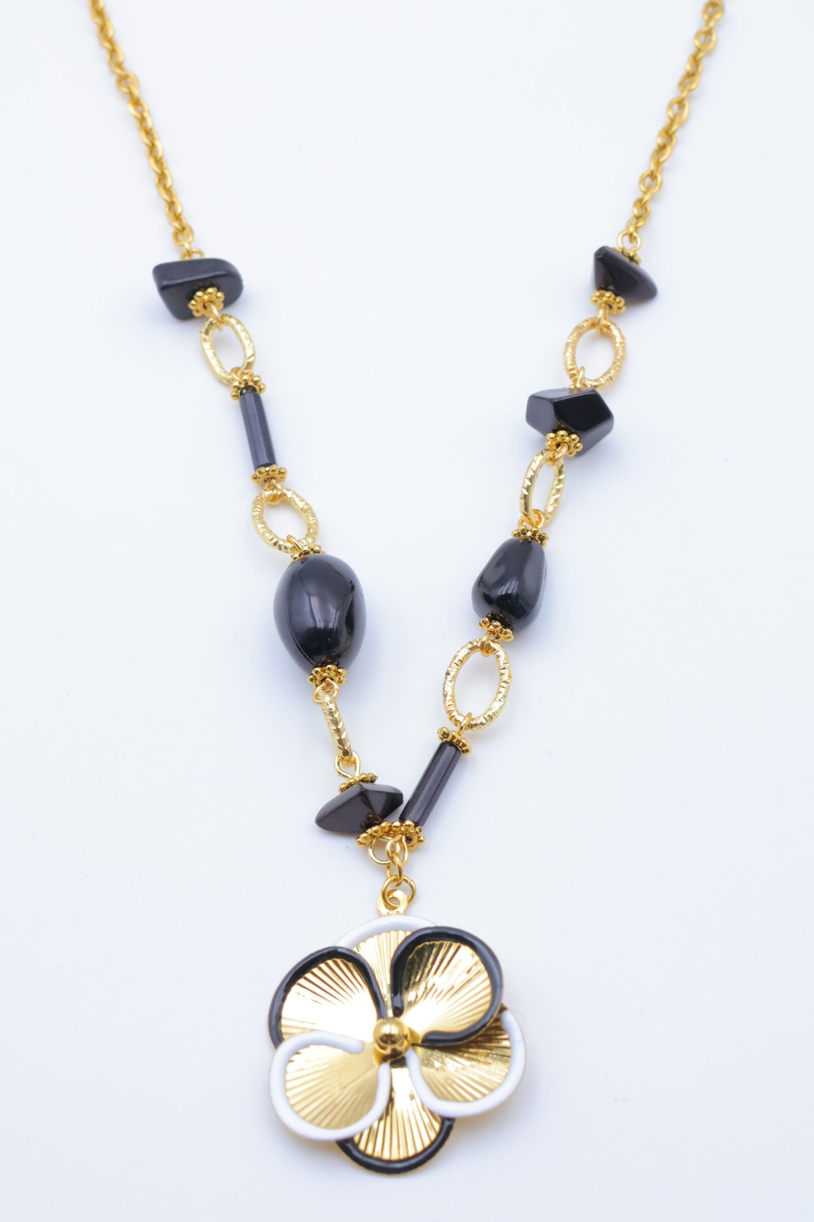Collier en acier inoxydable - NOIR