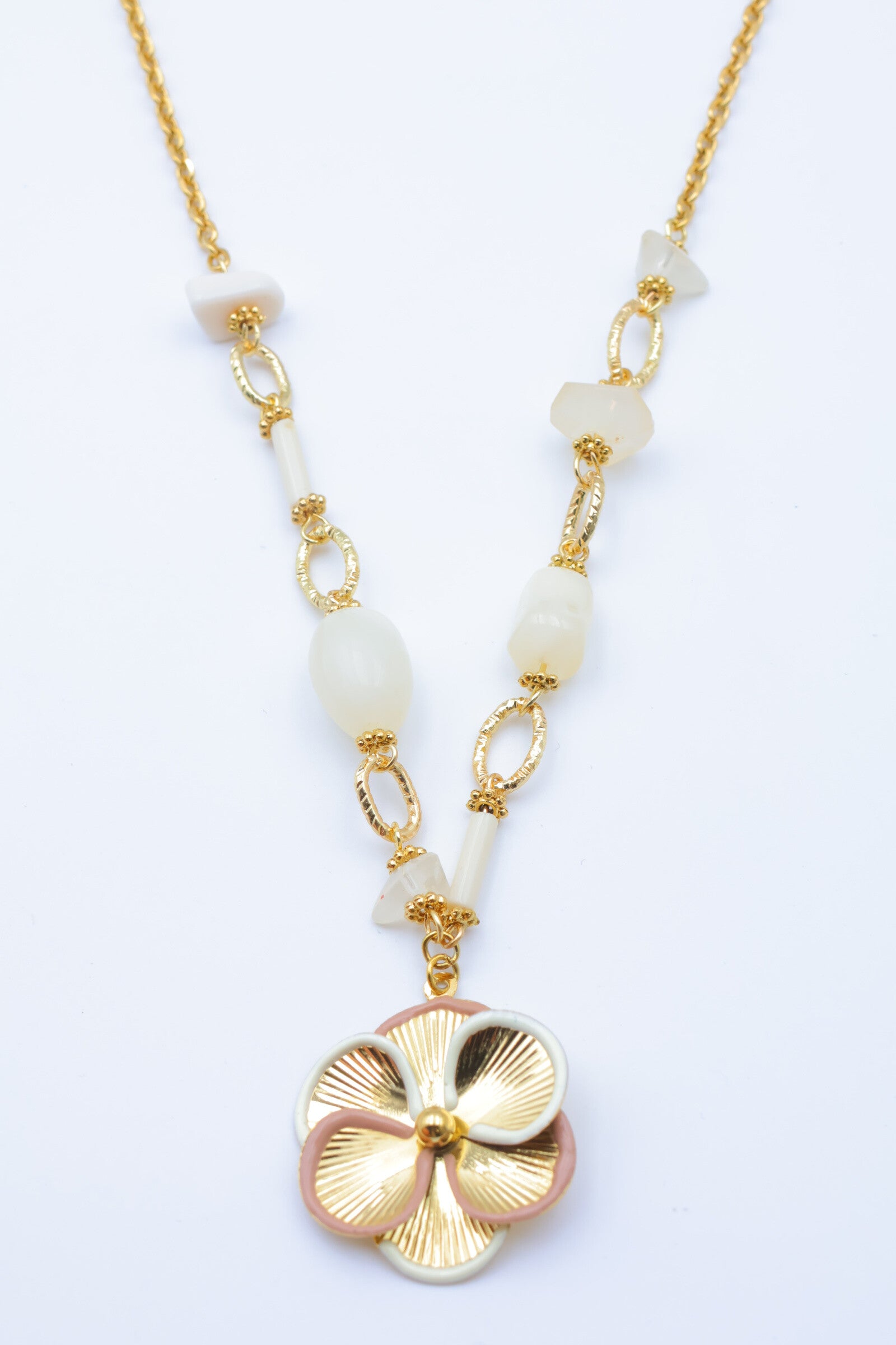 Collier en acier inoxydable - ÉCRU