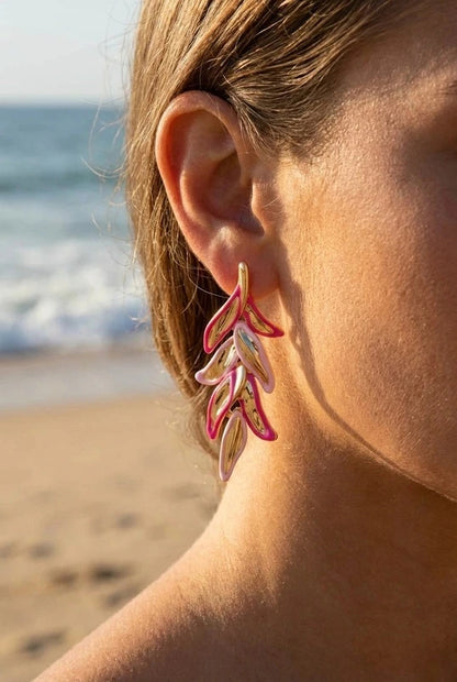 Boucles d’oreilles en acier inoxydable