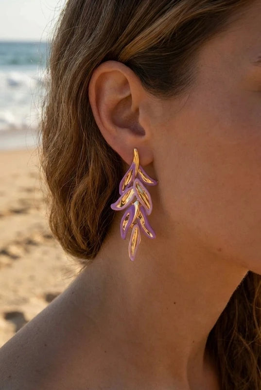 Boucles d’oreilles en acier inoxydable