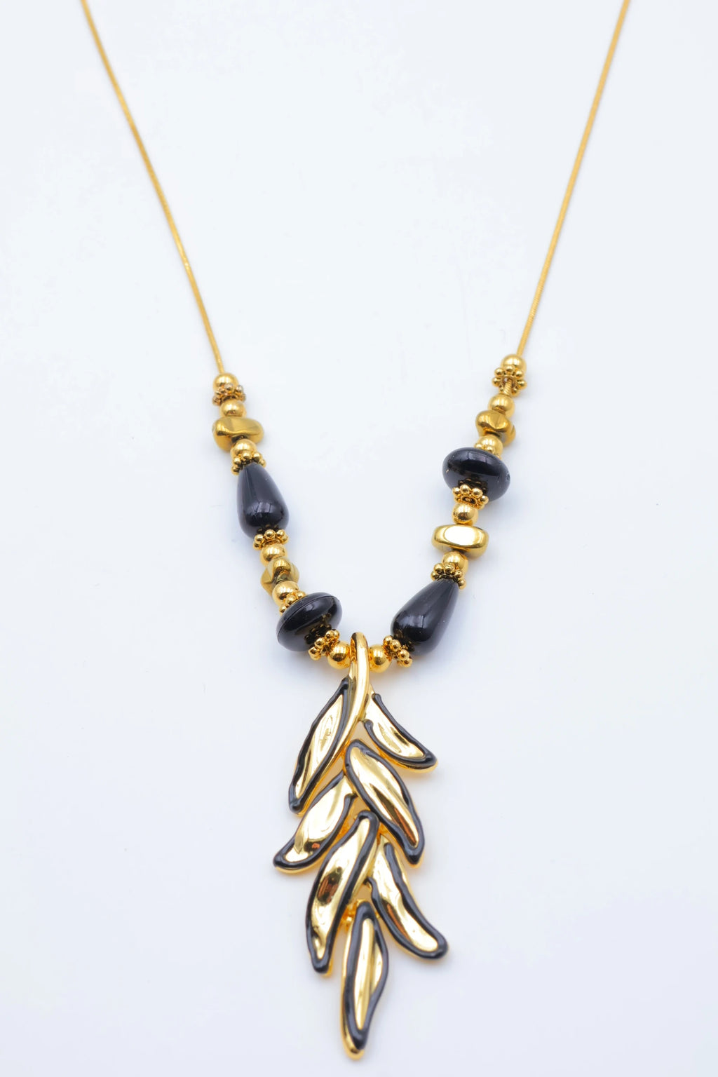 Collier en acier inoxydable - NOIR
