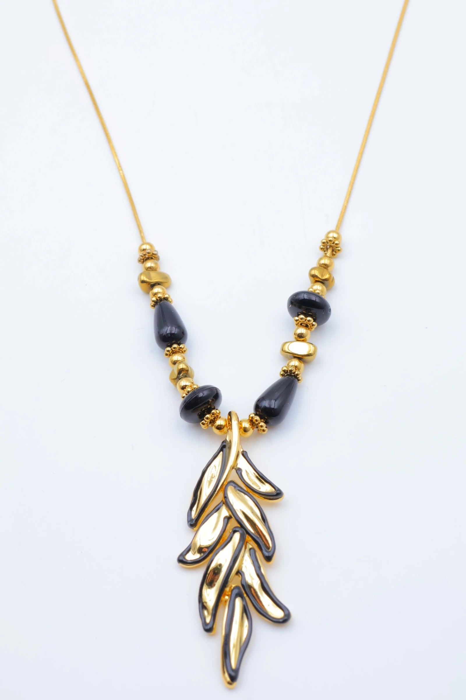 Collier en acier inoxydable - NOIR