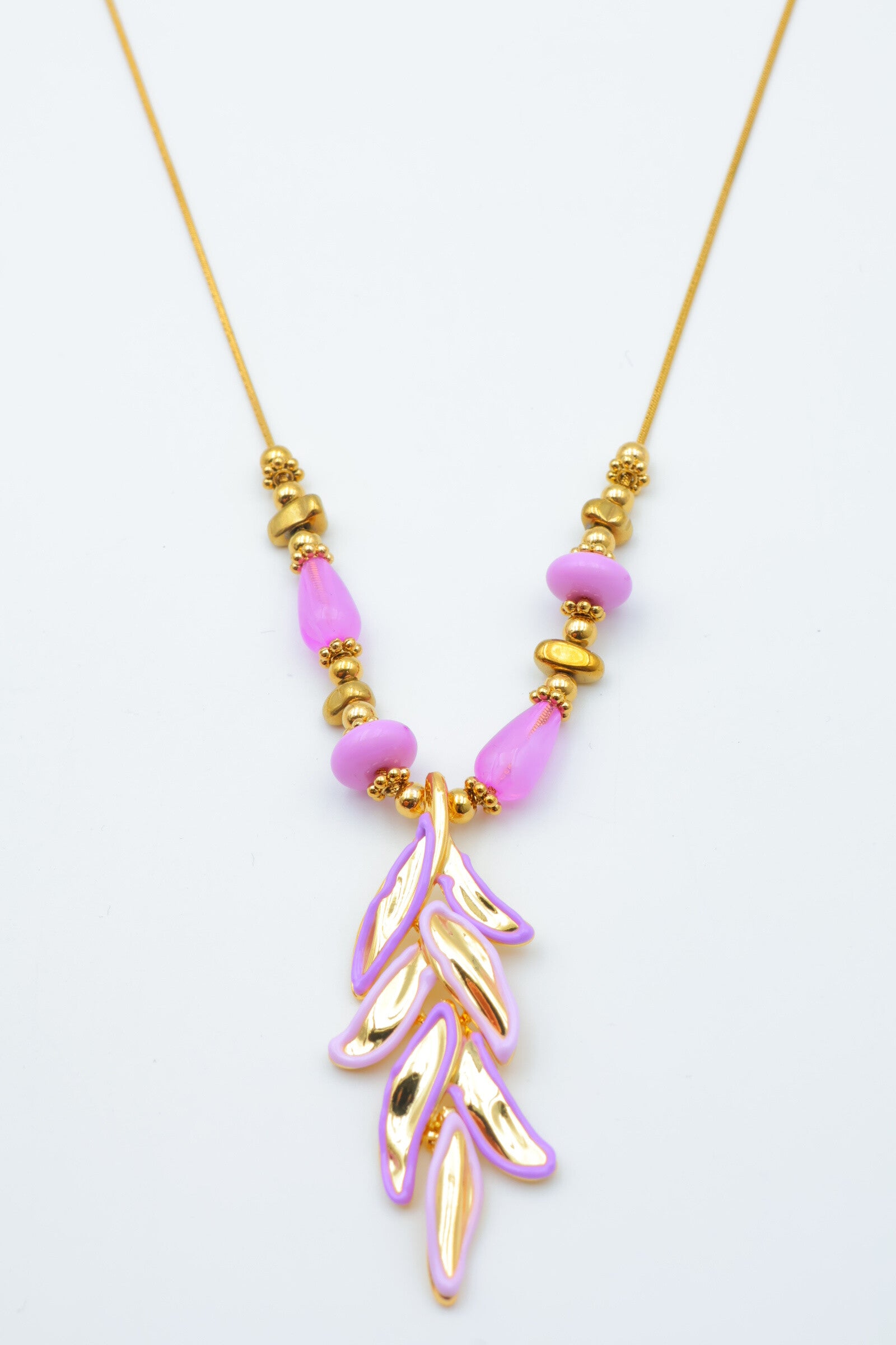 Collier en acier inoxydable - VIOLET