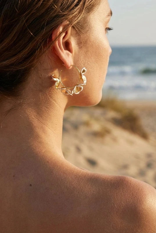 Boucles d’oreilles en acier inoxydable