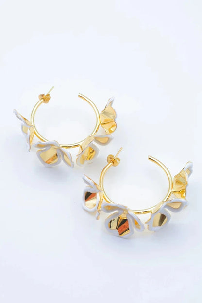 Boucles d’oreilles en acier inoxydable