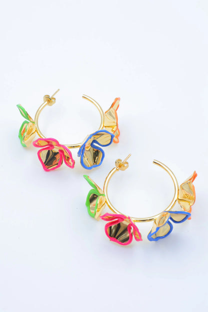 Boucles d’oreilles en acier inoxydable