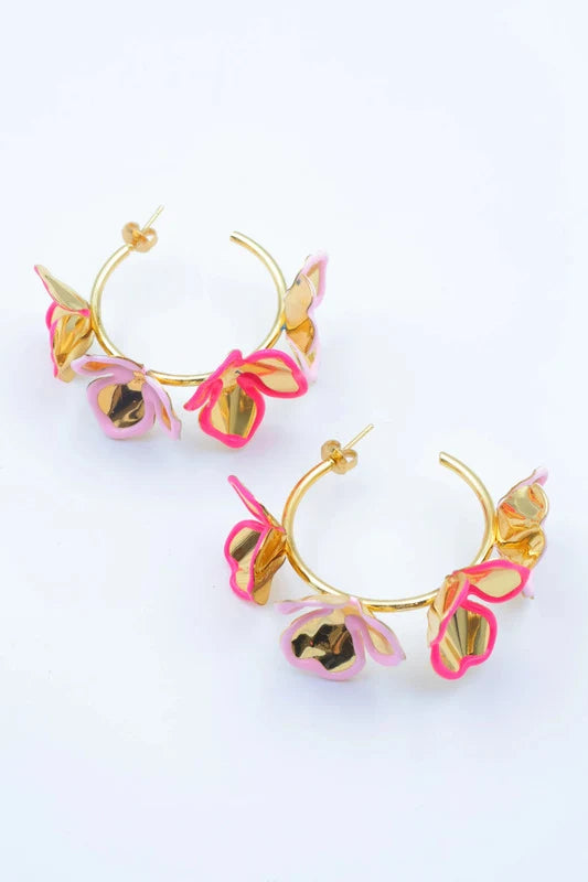 Boucles d’oreilles en acier inoxydable
