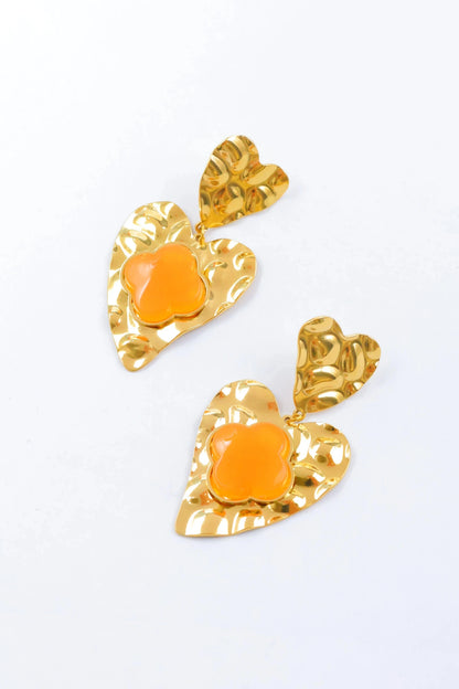 Boucles d’oreilles en acier inoxydable